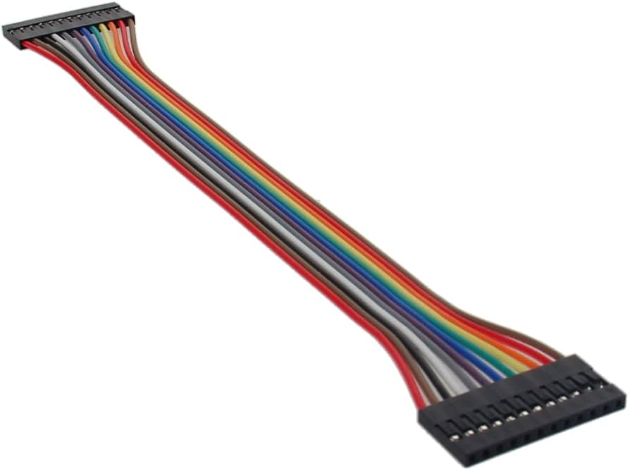 Jumper wire 30 cm femelle-femelle – Connectique flexible pour électronique embarquée